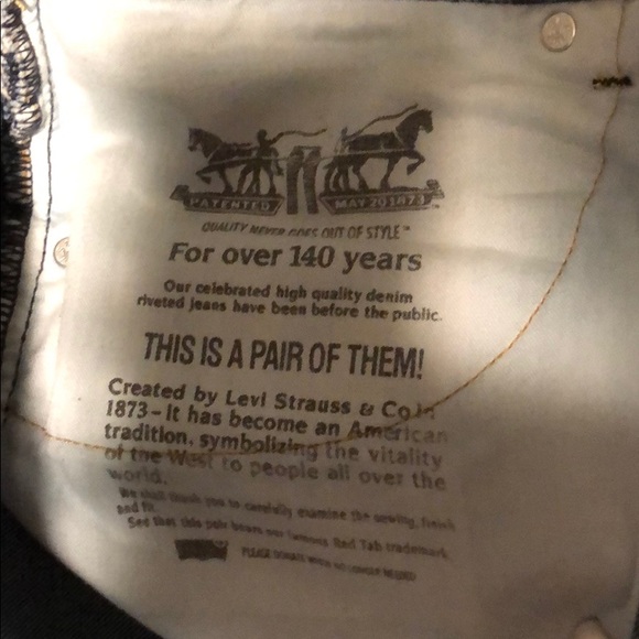Mens Levi Jeans - Picture 5 of 5